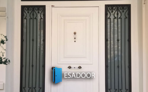 White Villa Entrance Door Esadoor-1021