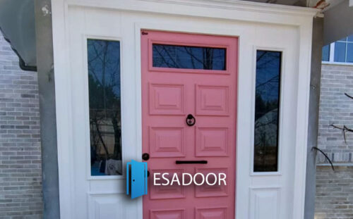 Pink Villa Entrance Door Esadoor-1026