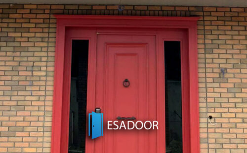 English Style Steel Villa Entrance Door Esadoor-1030