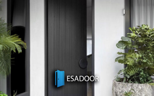 Special Design House Steel Door Esadoor-1043