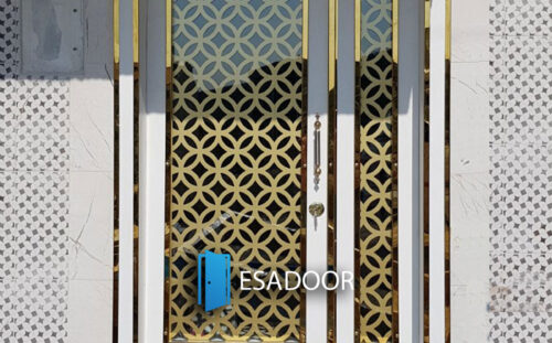 Glass Apartment Steel Door Esadoor-1045