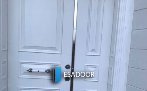 White Classic House Entrance Door Esadoor-1048