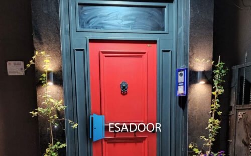 House Steel Entrance Door Esadoor-1053