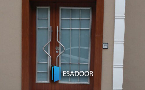 Glass Steel Villa Entrance Door Esadoor-1054