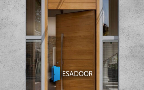 Business Office Steel Entrance Door Esadoor-1059